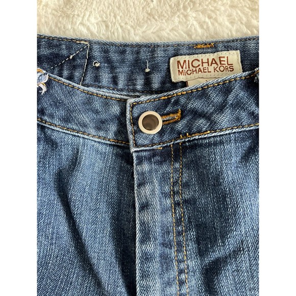 Michael Kors Bootcut Blue Jeans Womans Size 14 - Picture 4 of 8